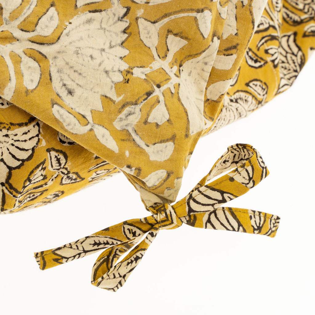 Manu Block Print Queen Duvet Set