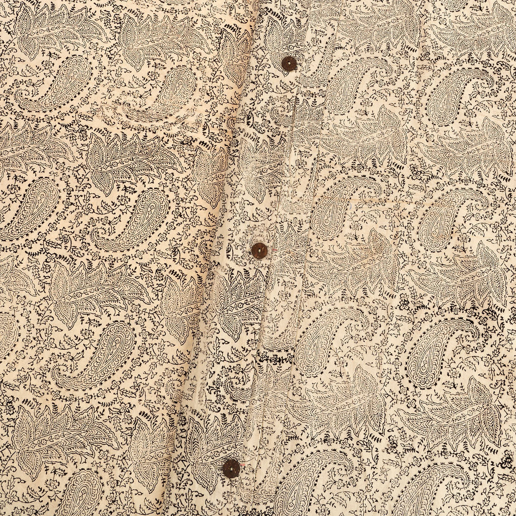 Saira Block Print King Duvet Set