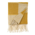 Checkerboard Throw, Ochre