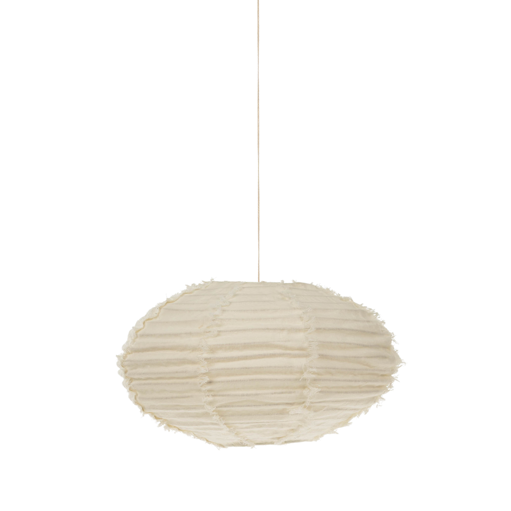 Lina Linen Lampshade S, Ivory