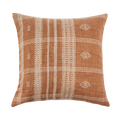 20x20 Bhujodi Wool Handloom Pillow, Apricot