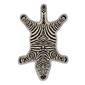 Zebra Knit Rug - 3x5