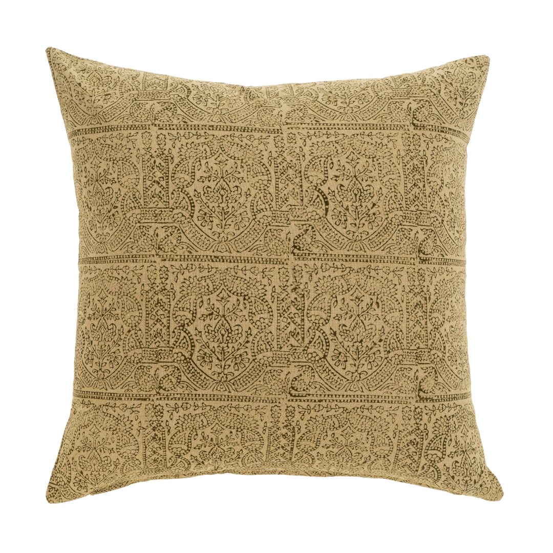 20x20 Naina Block Print Pillow