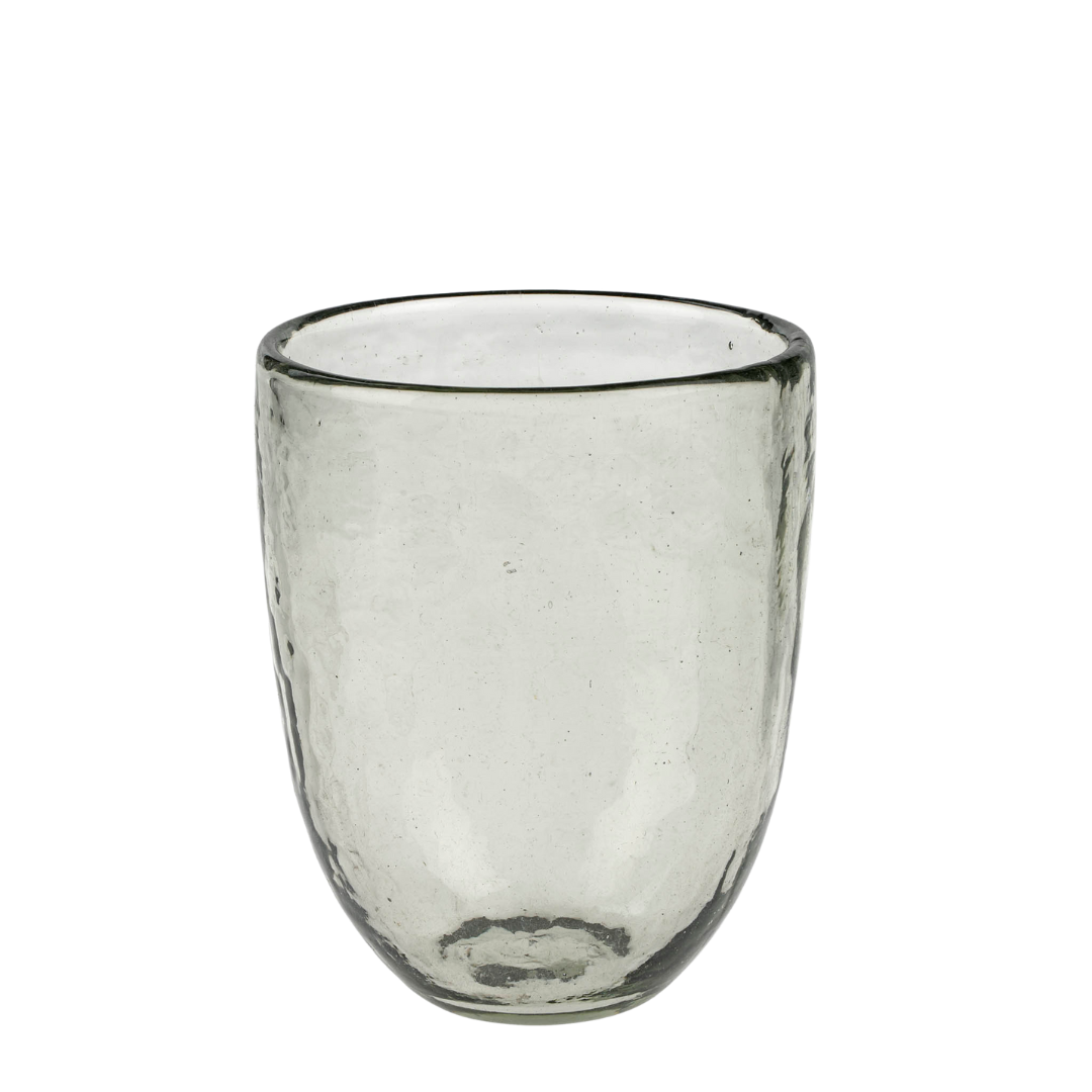 Hammered Glass Vase L