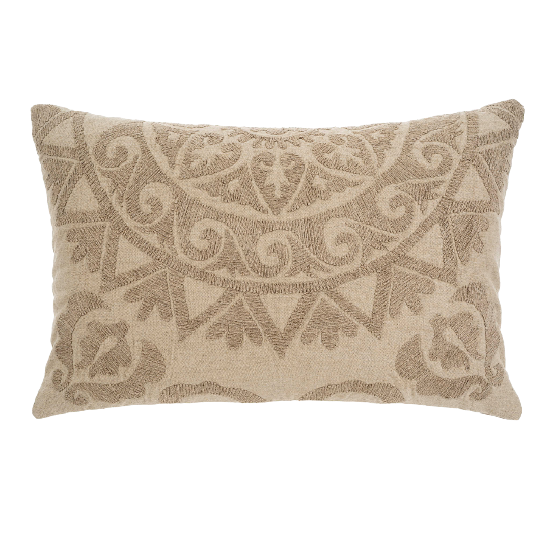 16x24 Linen Suzani Pillow