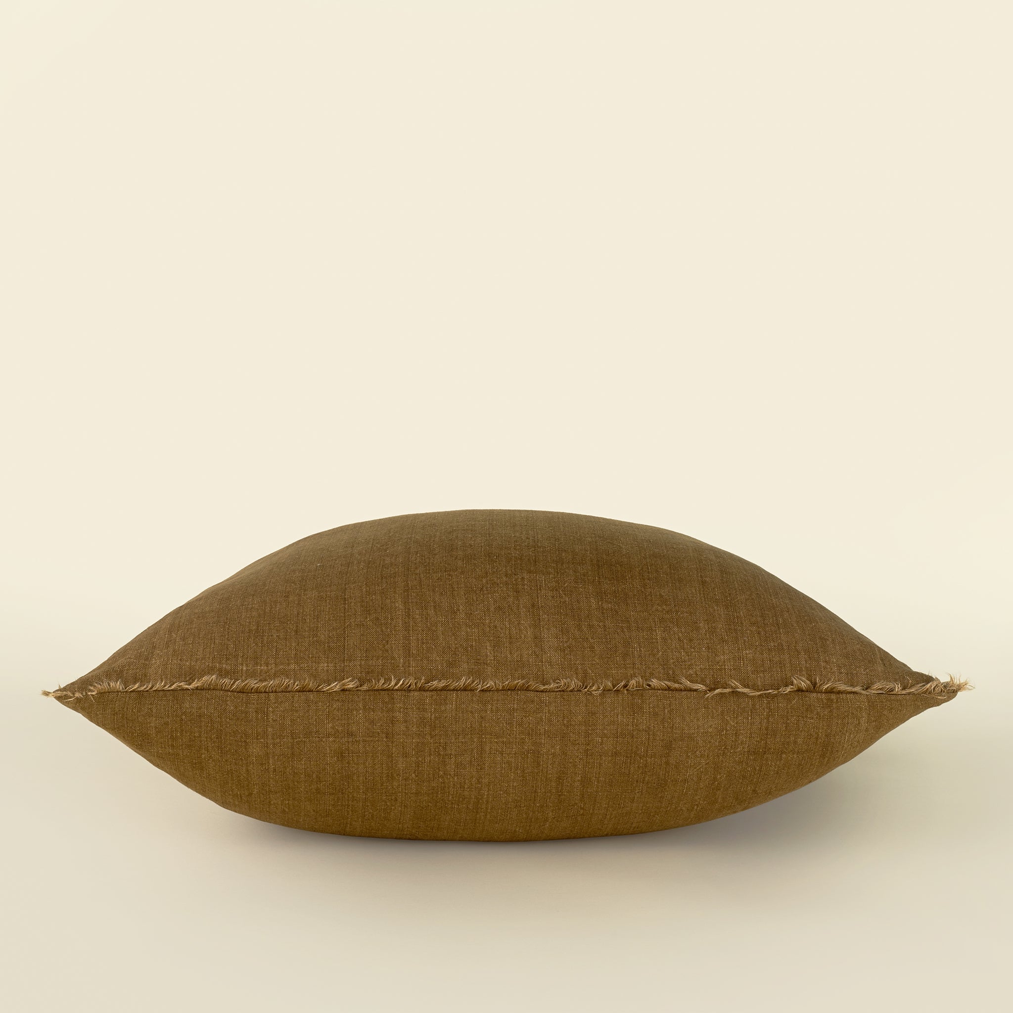 24x24 Lina Linen Pillow Tawny