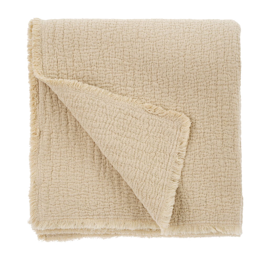 Malabar Throw Blanket Fog
