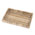 Rectangular Travertine Tray L
