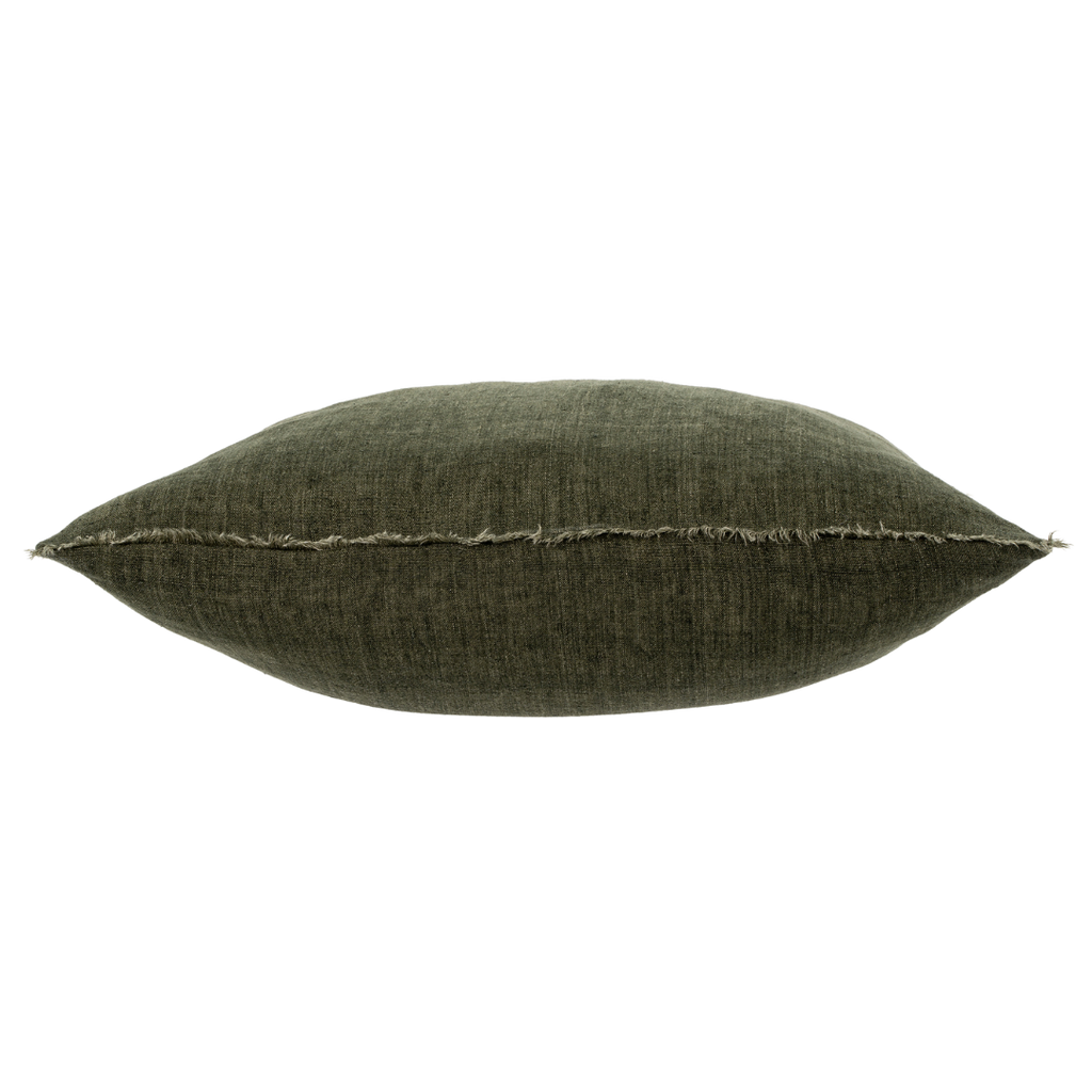 24x24 Lina Linen Pillow Avocado