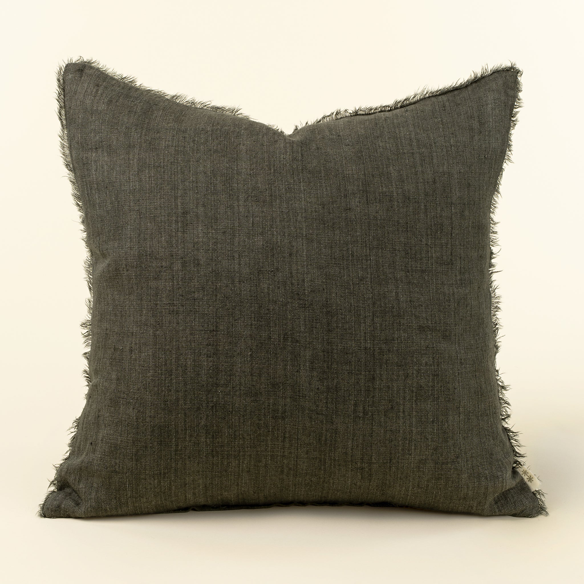24x24 Lina Linen Pillow Avocado