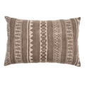 16x24 Carob Pillow Taupe