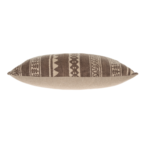 16x24 Carob Pillow Taupe