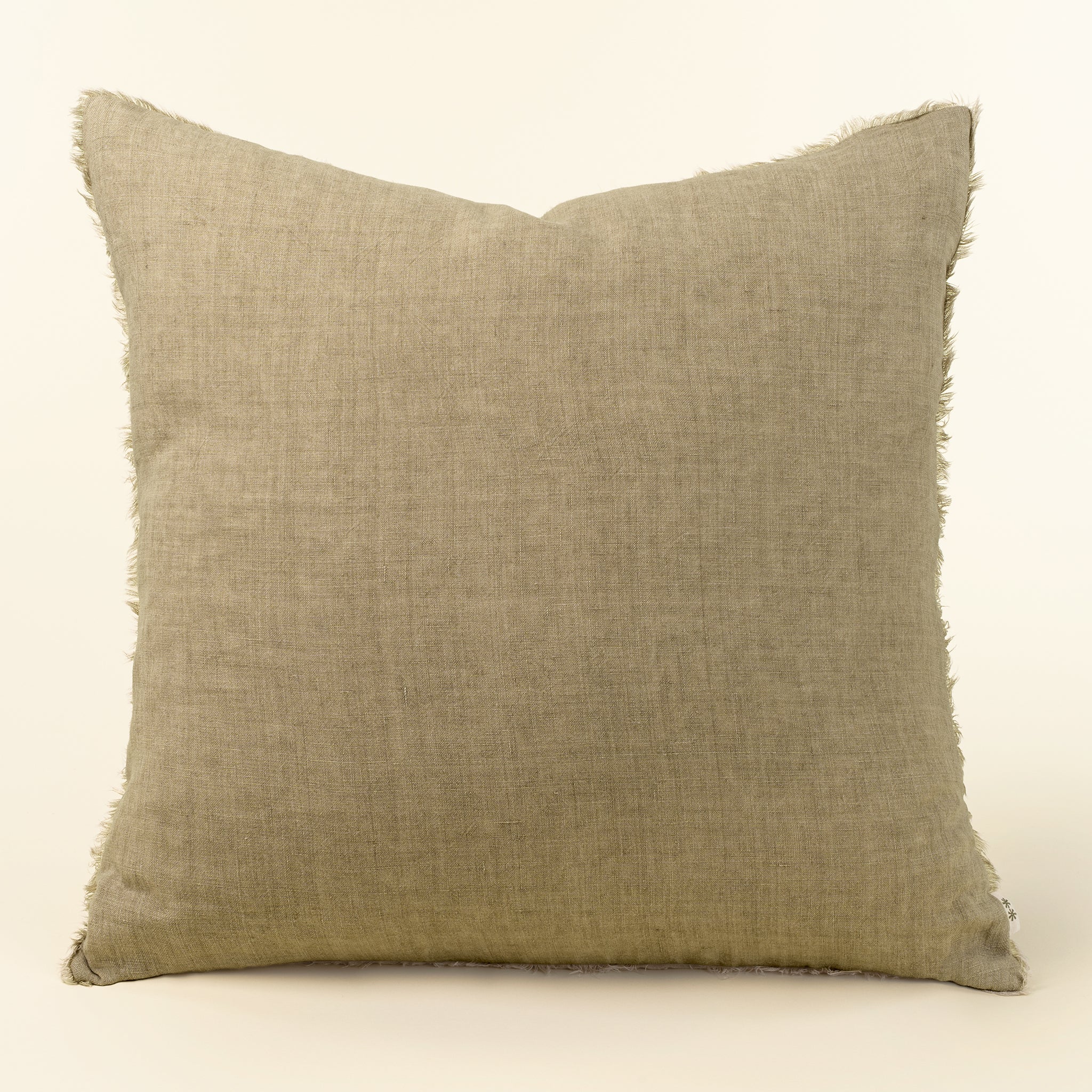 24x24 Lina Linen Pillow Dune
