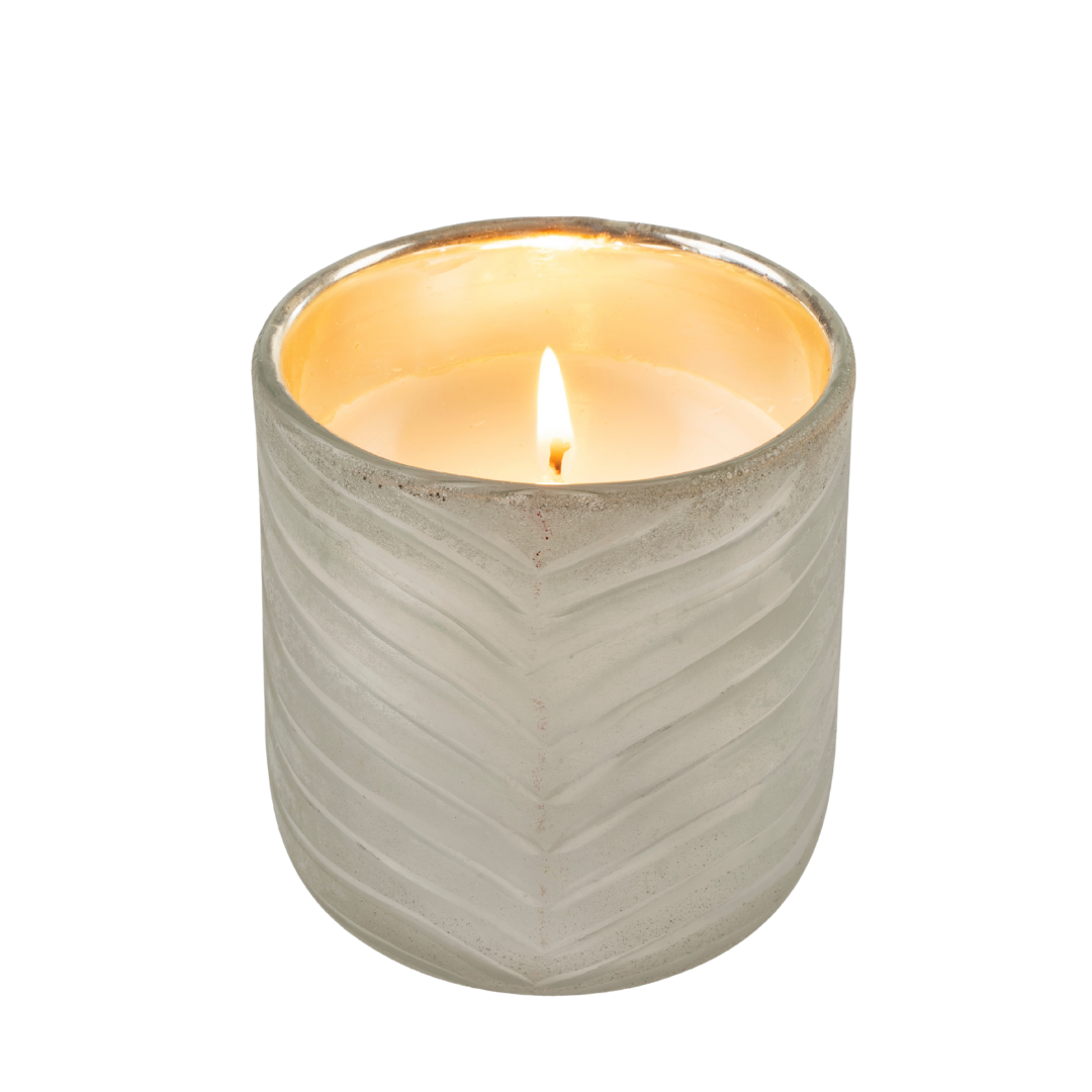 Silver Leaf Candle - Amber Spruce