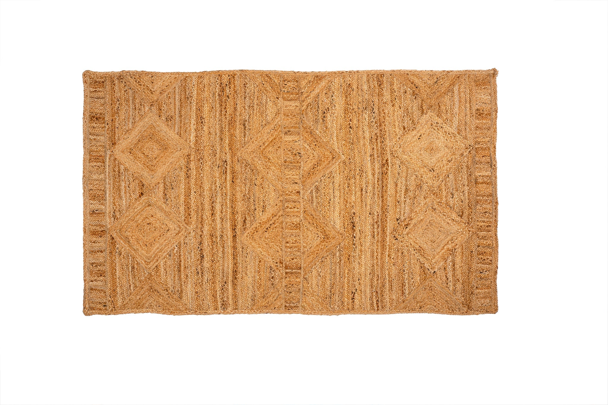 Jute Diamond Rug - 5x7