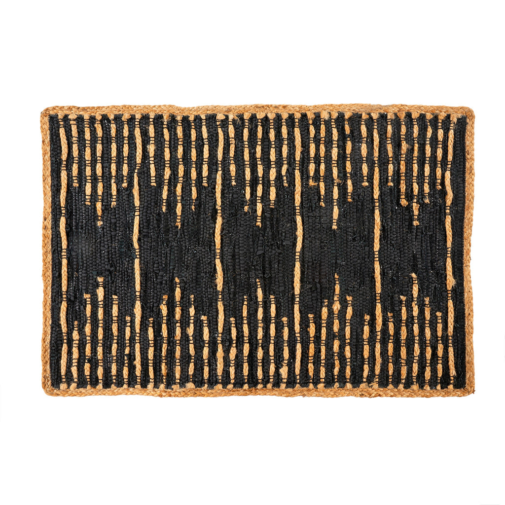 Waverly Rug, Black - 2x3