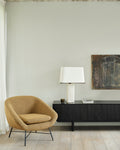 Barrow Lounge Chair | Ginger Fabric