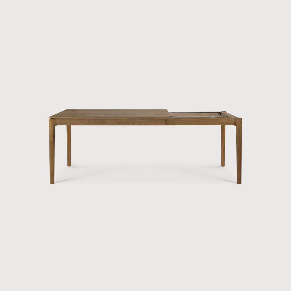 Bok Extendable Dining Table | Teak | Rectangular | 55"|87" X 35"