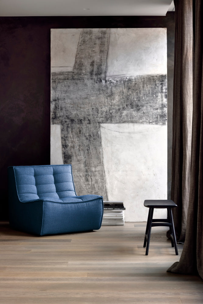 N701 Modular Sofa | Blue Fabric | 1 Seater