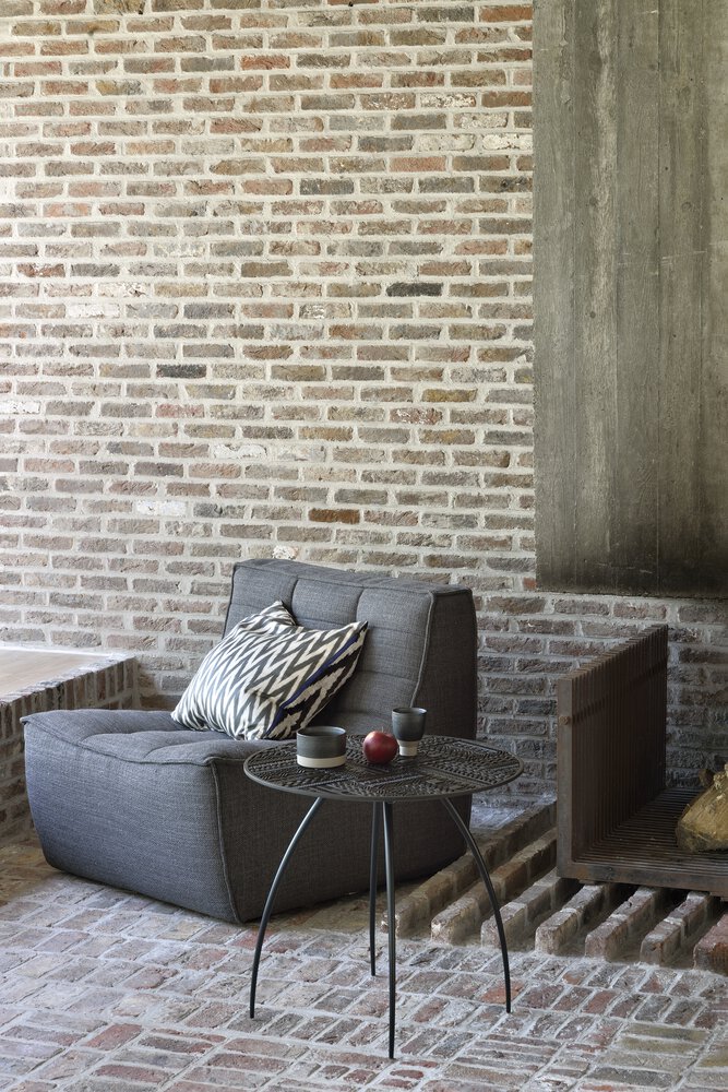 N701 Modular Sofa | Dark Grey Fabric | 1 Seater