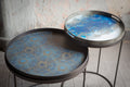 Organic Tray | Glass | Blue Mist | Round | S