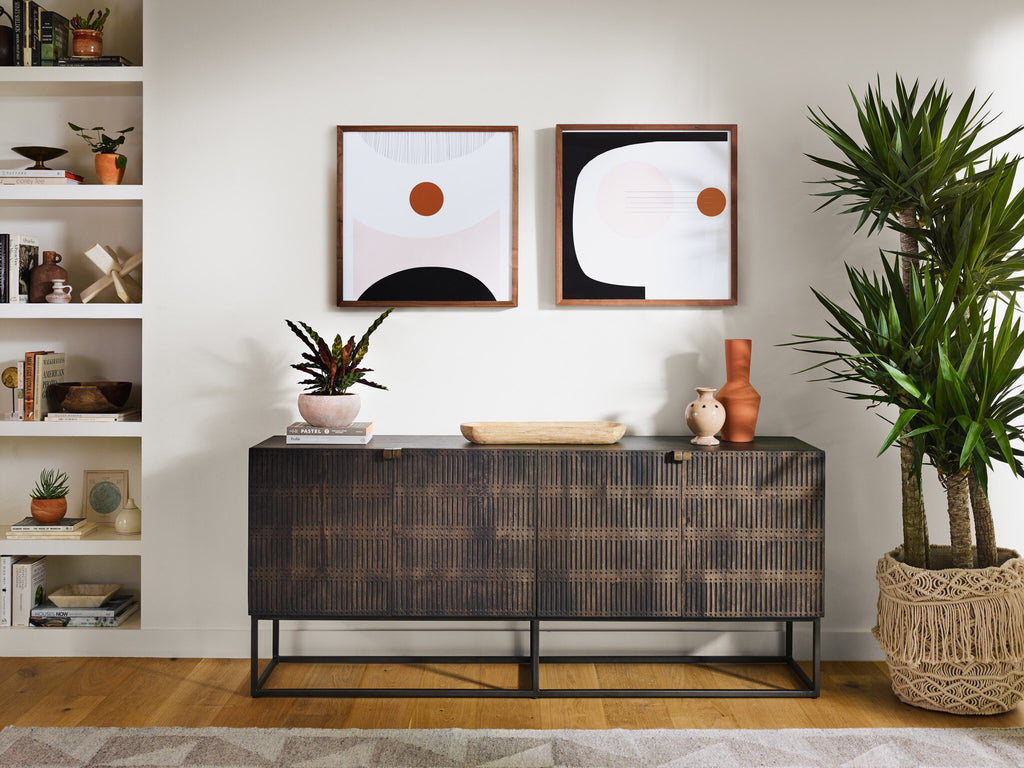 Kelby Sideboard - Vintage Brown