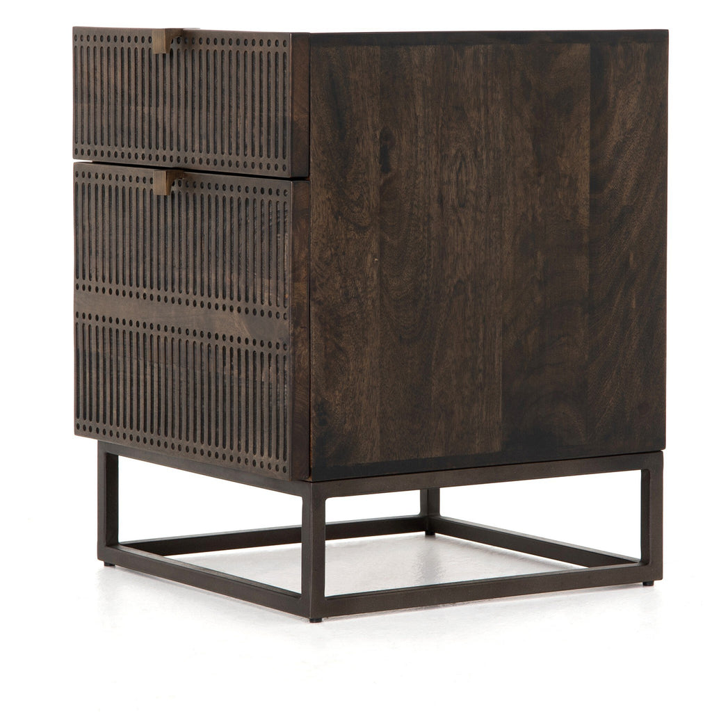 Kelby Filing Cabinet - Vintage Brown