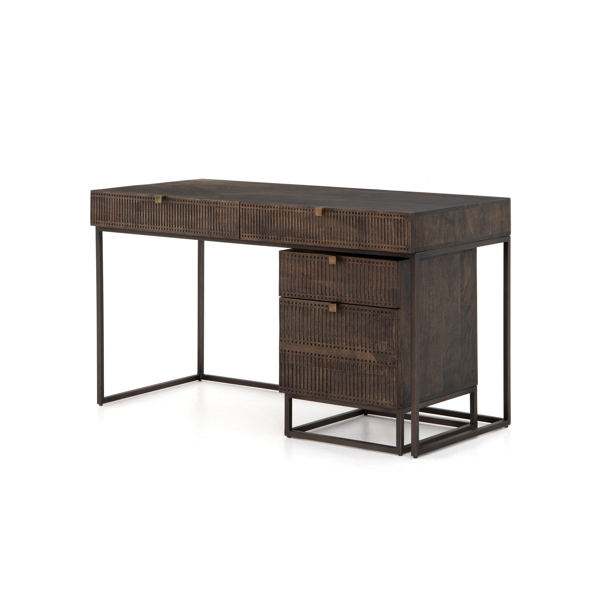 Kelby Filing Cabinet - Vintage Brown