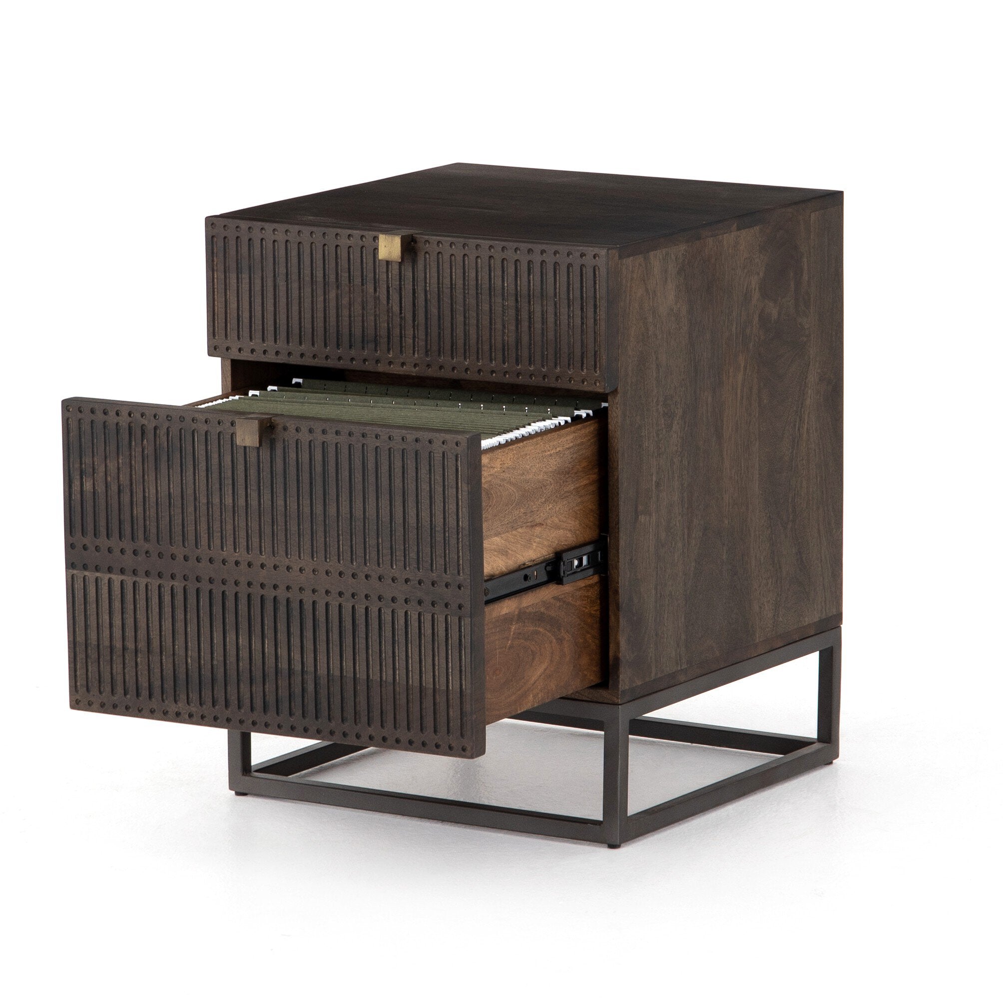 Kelby Filing Cabinet - Vintage Brown