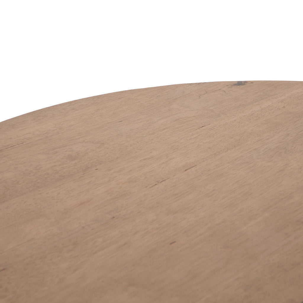 Bronx Dining Table - Light Brushed Parawood