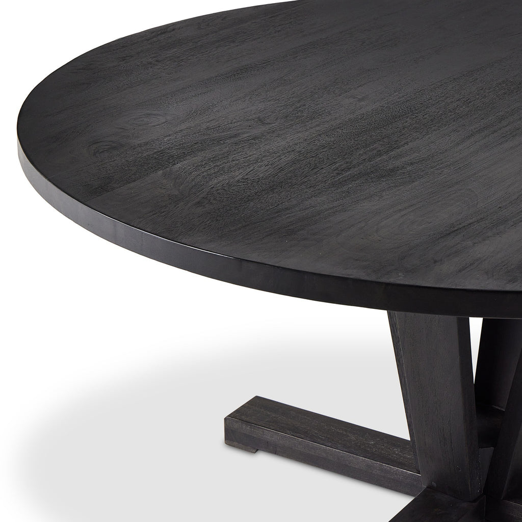 Cobain Dining Table - Flint Black