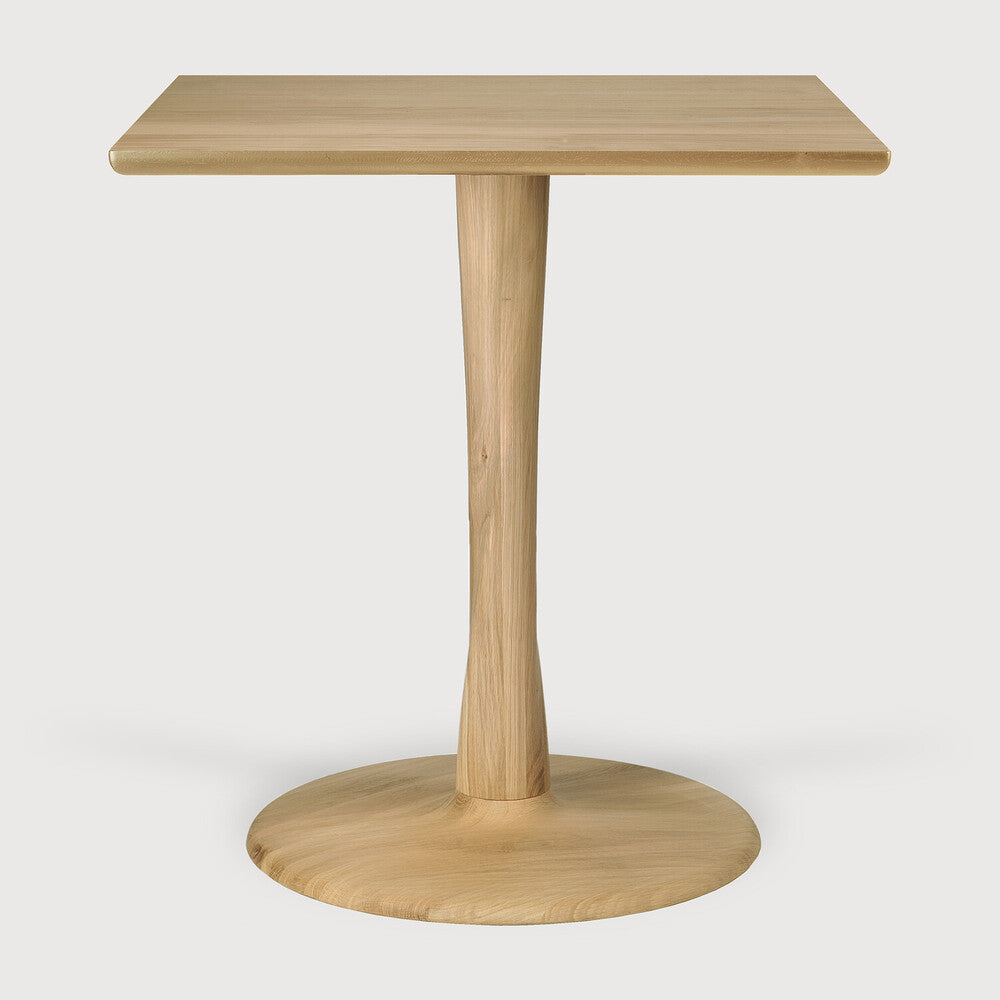 Torsion Dining Table | Varnished Oak | Square