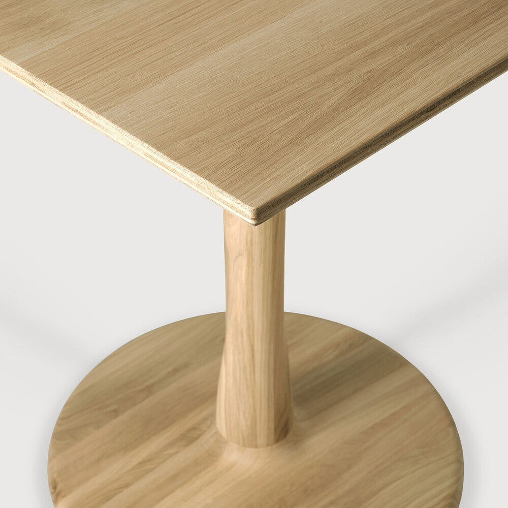 Torsion Dining Table | Varnished Oak | Square