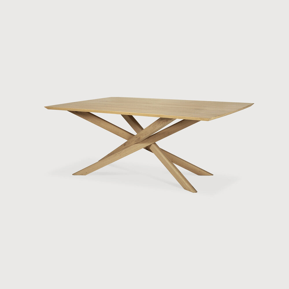 Mikado Dining Table | Oak | Rectangular | 80" X 42"