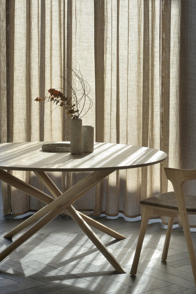 Mikado Dining Table | Oak | Round