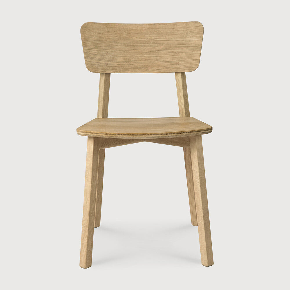 Casale Dining Chair | Varnished Oak