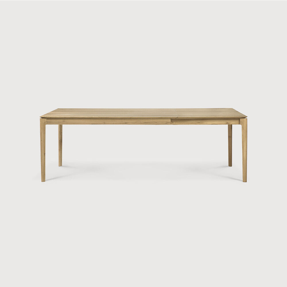 Bok Extendable Dining Table | Varnished Oak | Rectangular | 63"|94" X 35"