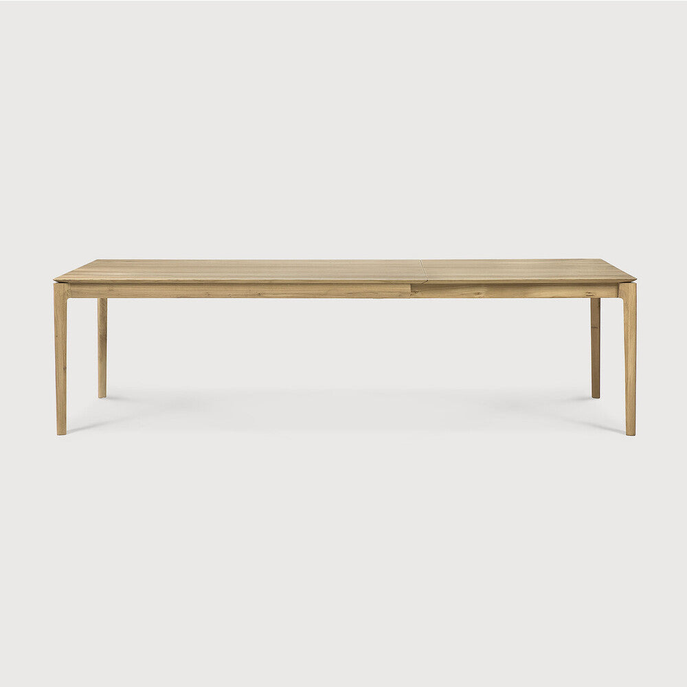 Bok Extendable Dining Table | Varnished Oak | Rectangular | 71"|110" X 39"