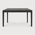 Bok Dining Table | Varnished Oak | Black | Rectangular | 55" X 31"