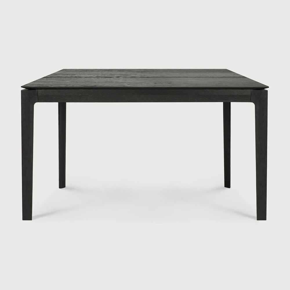 Bok Dining Table | Varnished Oak | Black | Rectangular | 55" X 31"