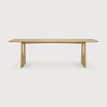 Geometric Dining Table | Oak | Rectangular | 98" X 39"