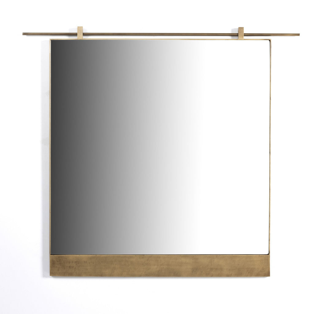 Chico Mirror - Antique Brass