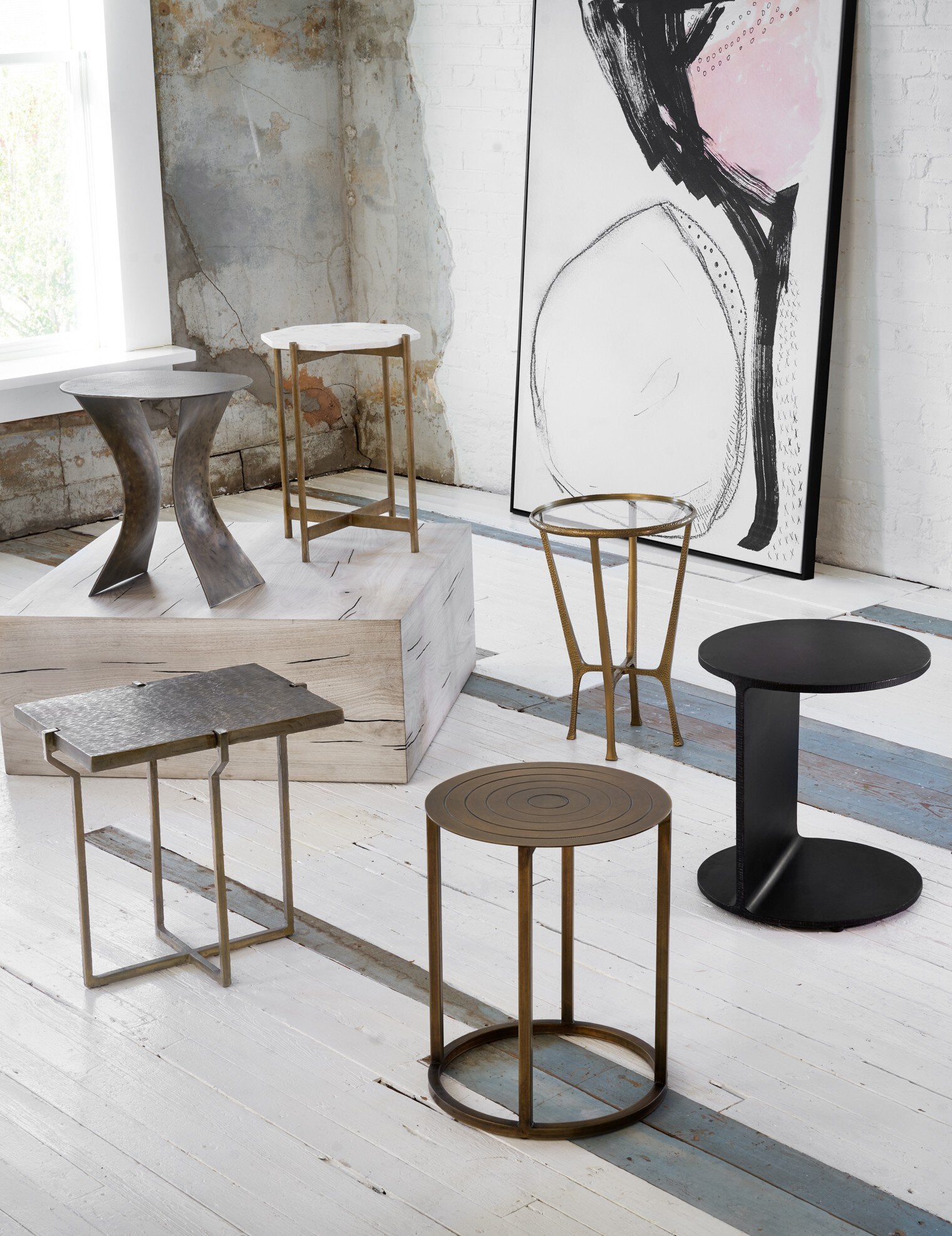 Griffon Side Table - Rustic Relic