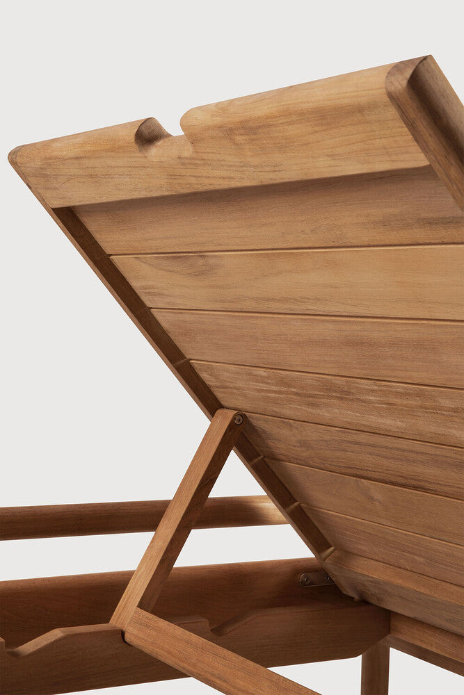 Jack Outdoor Adjustable Lounger Frame | Teak