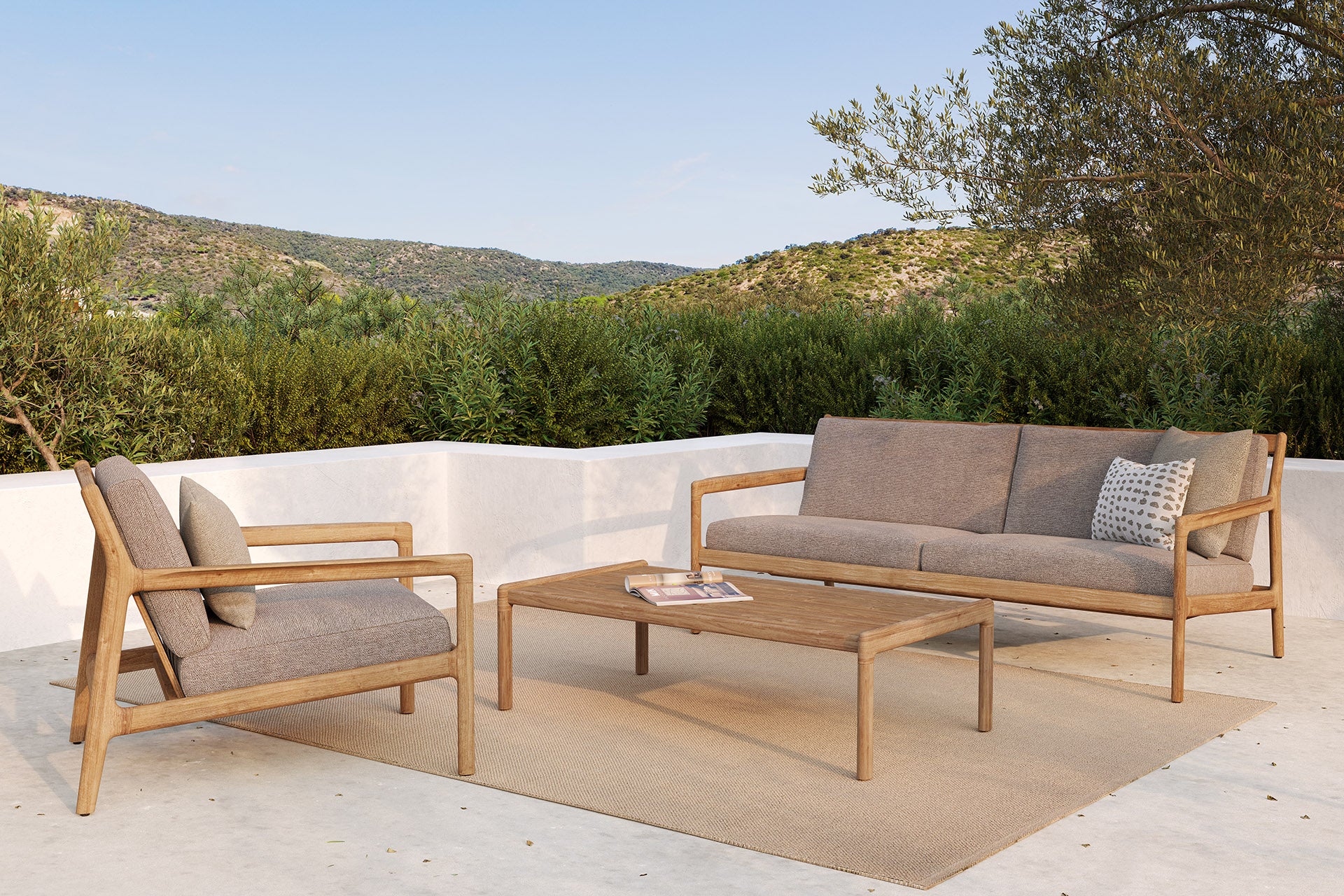 Nomad Indoor/Outdoor Rug | Oat | 79" X 118"