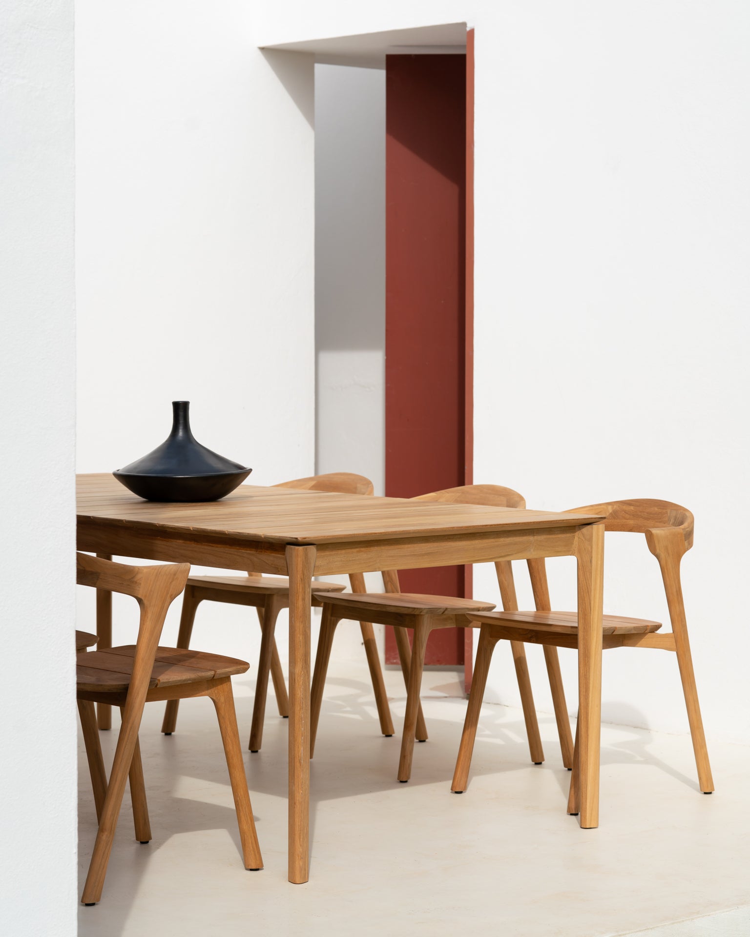 Bok Outdoor Dining Table | Teak | Rectangular | 79" X 39"