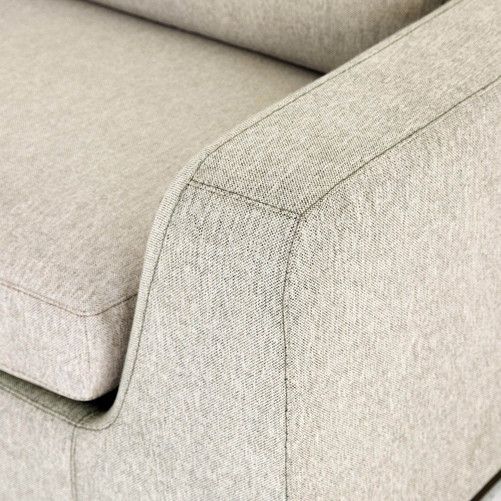 Colt 2-Piece Sectional - Aldred Silver | LAF
