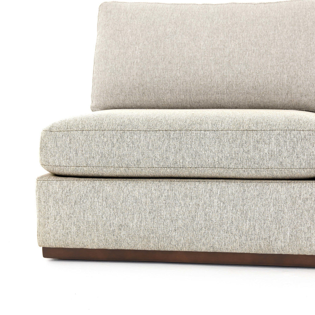 Colt 2-Piece Sectional - Aldred Silver | LAF
