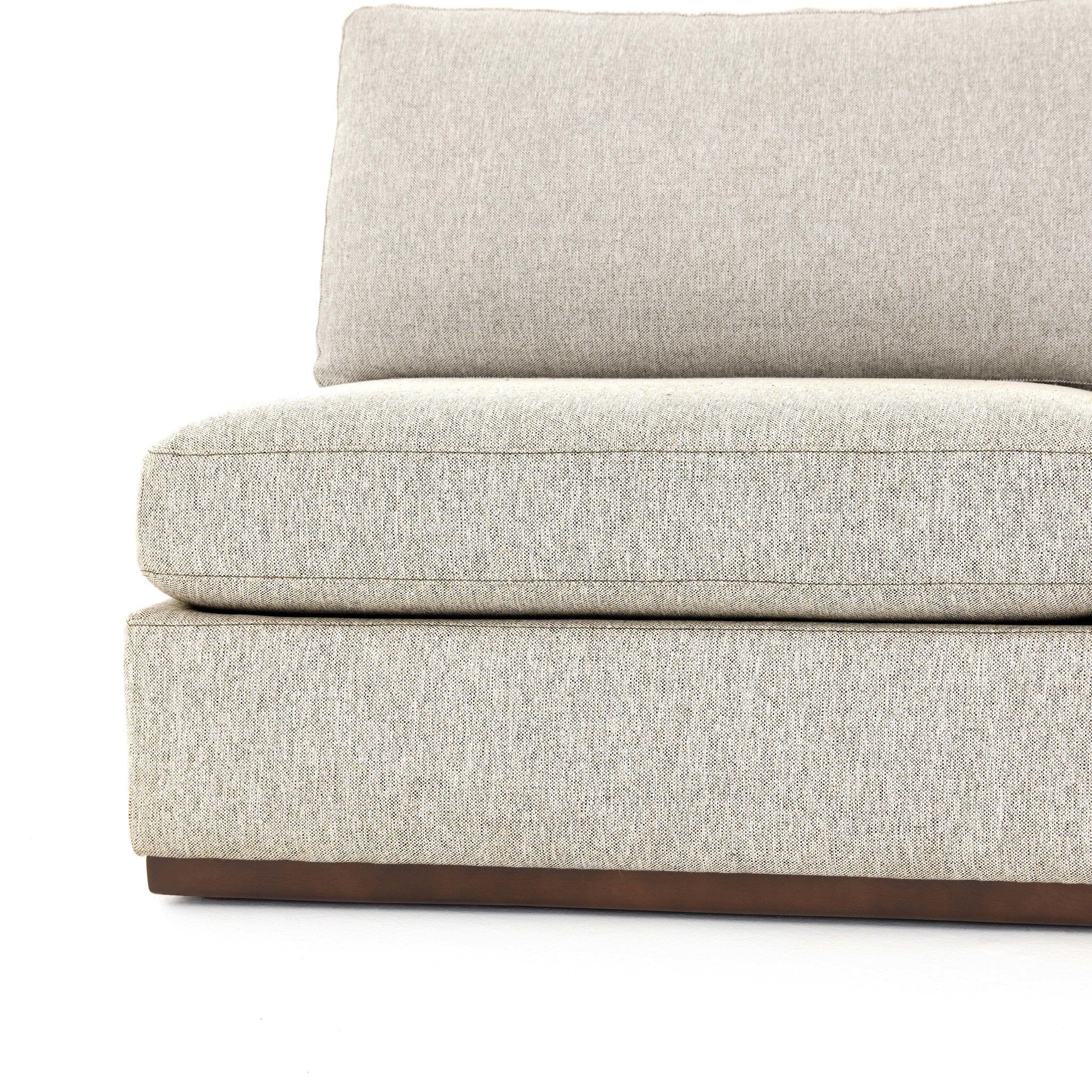 Colt 2-Piece Sectional - Aldred Silver | LAF