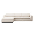 Colt 2-Piece Sectional - Crypton Nomad Marshmallow | LAF
